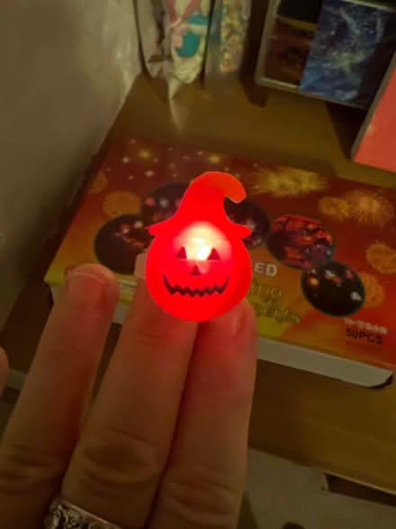 Photo of free Halloween light up rings (Maulden MK45) #3