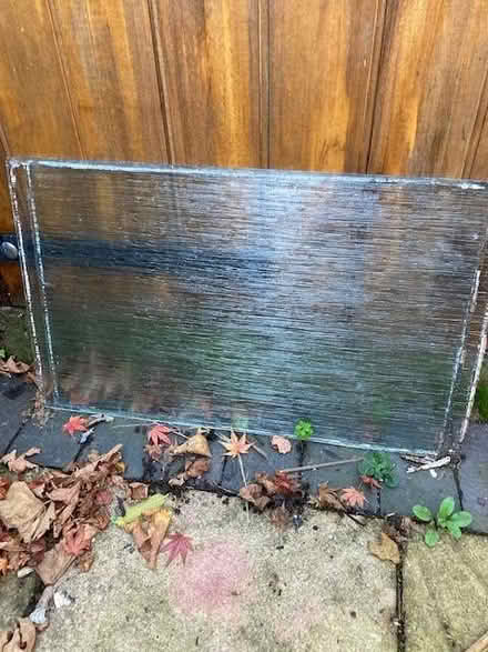 Photo of free Frosted glass panes (Malvern Link WR14) #1