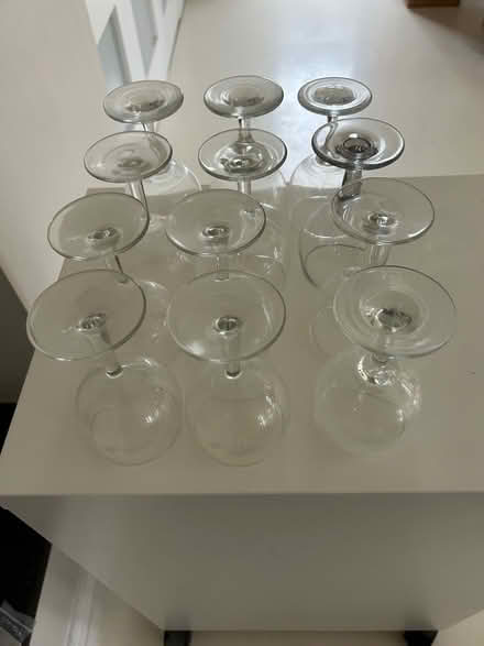 Photo of free 12 wine glasses (Northcourt OX14) #1