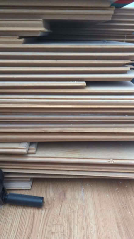 Photo of free Used Laminate Flooring, Light Oak Effect (Cramlington NE23) #2