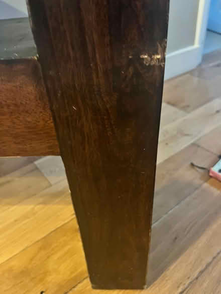 Photo of free Console table - wooden (Hitchin) #4