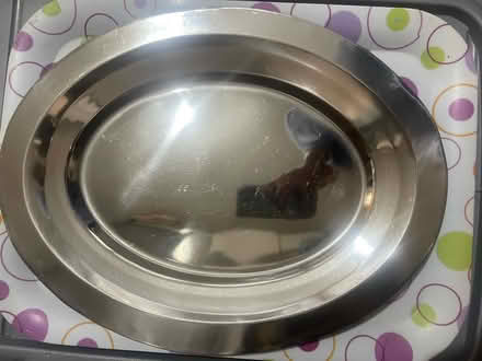 Photo of free Large stainless steel platter (Southall UB2) #1