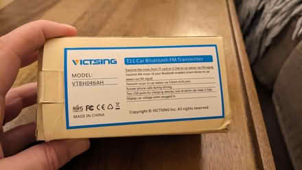 Photo of free Car Bluetooth transmitter (Priestthorpe BD16) #1