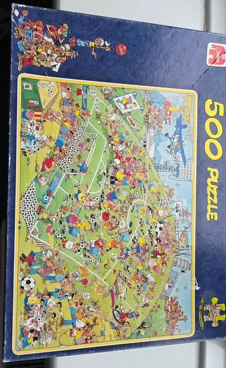 Photo of free Football puzzle 500 piece (Duffield) #1