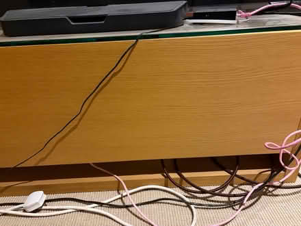 Photo of free Habitat oak TV stand (N6) #3