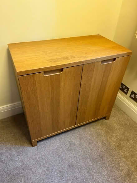 Photo of free Light wooden shelf unit (Near Kew Gardens, Richmond) #1