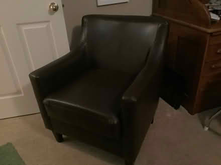 Photo of free Leather- like chair (Diablo West Danville) #1