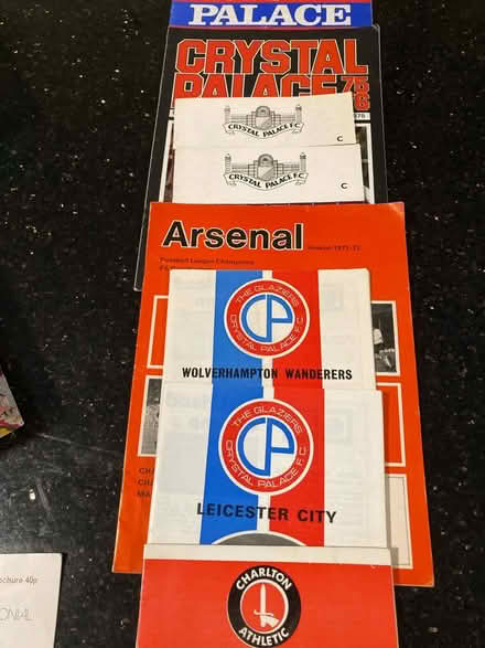 Photo of free football programmes (Orpington BR6) #1
