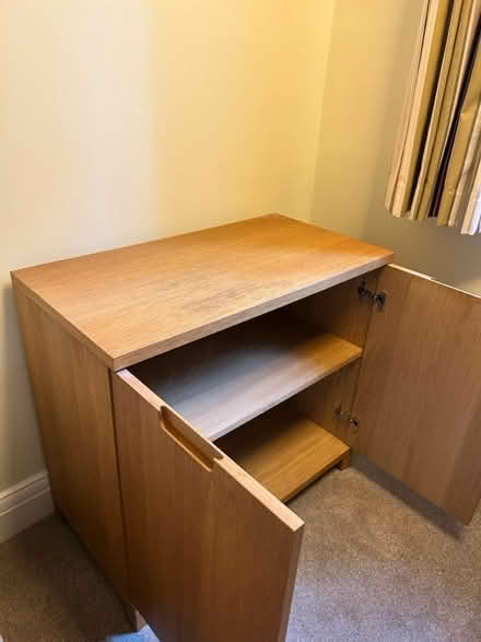 Photo of free Light wooden shelf unit (Near Kew Gardens, Richmond) #3