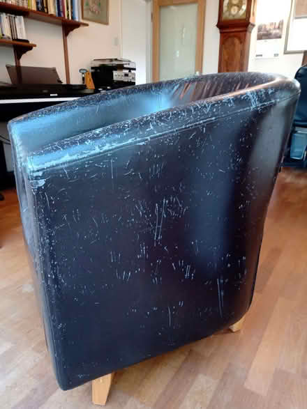 Photo of free Large tub chair - restoration project or man shed (Cholsey OX10) #3