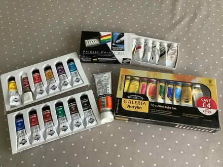 Photo of free Acrylic paints (Warwick CV34) #2