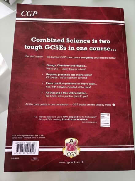 Photo of free GCSE Combined Science (Bucklesham) #2