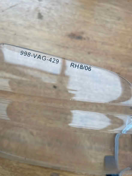 Photo of free Lens protector for Passat (Leek Wootton CV35) #2