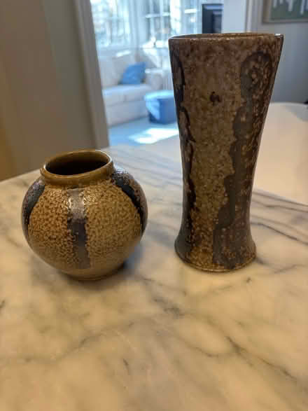 Photo of free Matching decorative pottery vased (Tenleytown (DC)) #1