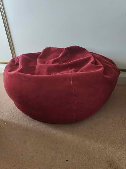 Photo of free Red beanbag (Derby DE24) #1