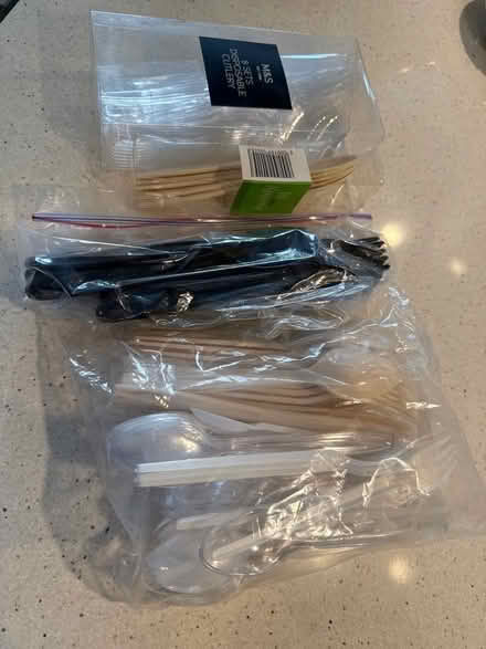 Photo of free Assorted disposable (plastic) cutlery (Purley CR8) #1