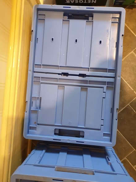 Photo of free Two collapsible Plastic Boxes (Central Watford WD17) #1
