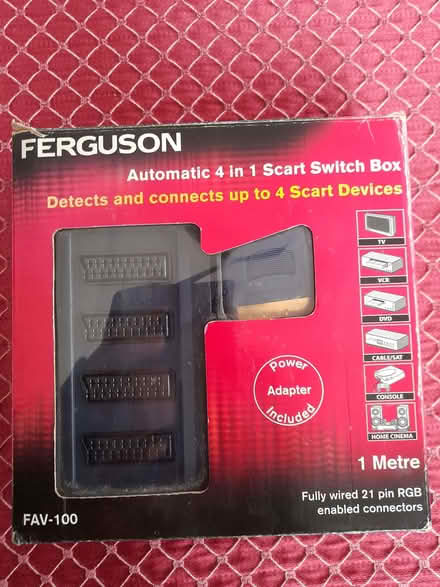 Photo of free Automatic 4 in 1 Scart Switch Box (Loughborough LE11) #1