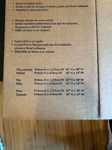 Photo of free 2 trifold boards (Wattles and Squirrel) #3