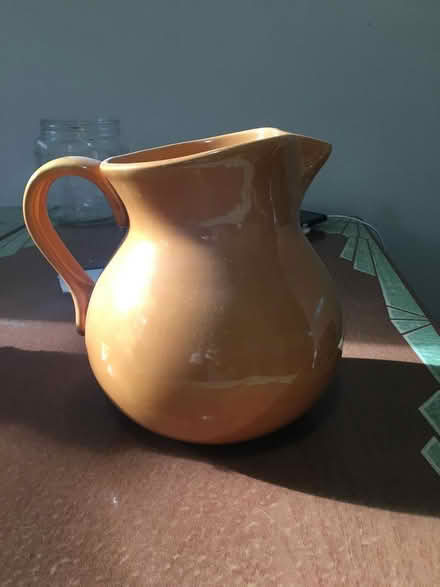 Photo of free Ceramic Pitcher (Red Bank) #1