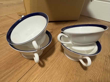 Photo of free Antique set of bowls and side plates (CT10) #2