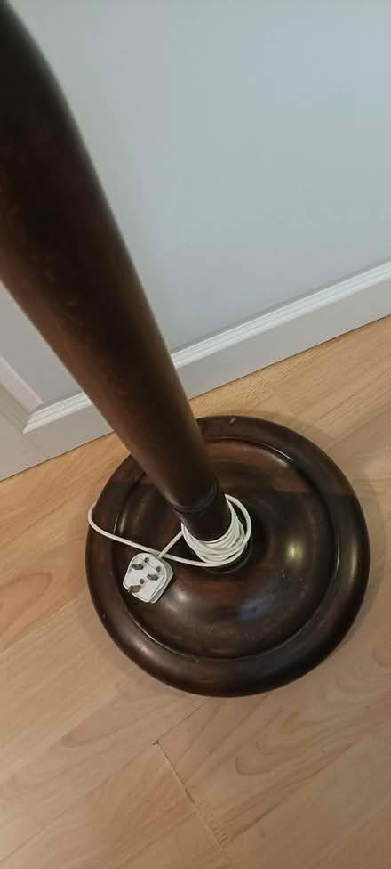 Photo of free Wooden standard lamp (South reading RG2) #3