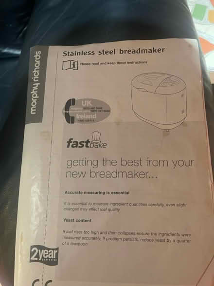 Photo of free Bread maker (East Ham E6) #3
