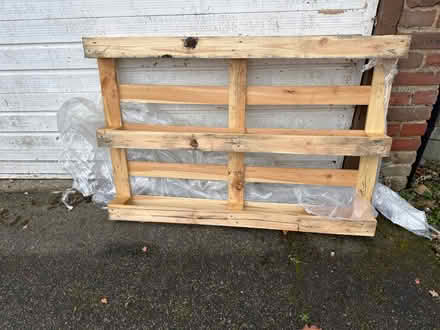 Photo of free Wooden pallet (Billericay CM12 Queens Park) #1