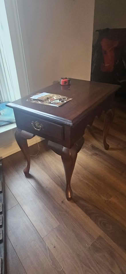 Photo of free Small wood table (Newmarket ontario) #1