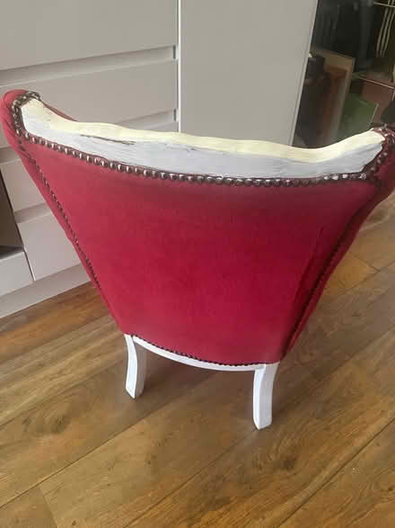 Photo of free Vintage upholstered chair (Brockley, SE4) #2