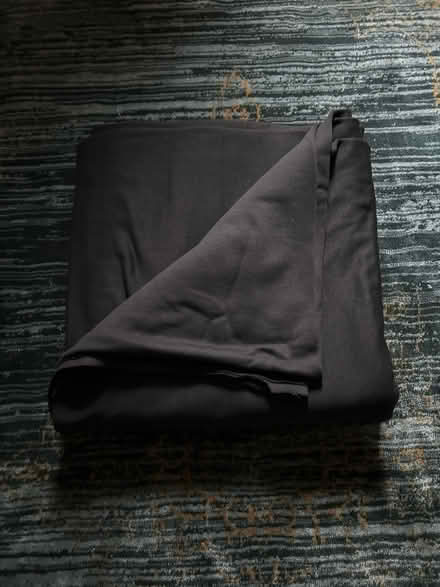 Photo of free 4 metres Black sweatshirt fabric (Mansfield nottinghamshire) #1