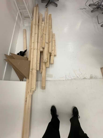 Photo of free Wooden Framing + plasterboard (Soho W1D W1D) #2