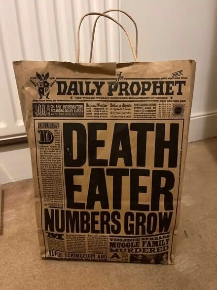 Photo of free Harry Potter studio tours bag and activity book (Southend-on-sea SS1) #1