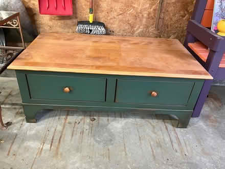 Photo of free Maple cabinet and two chairs (Queensbury NY) #2