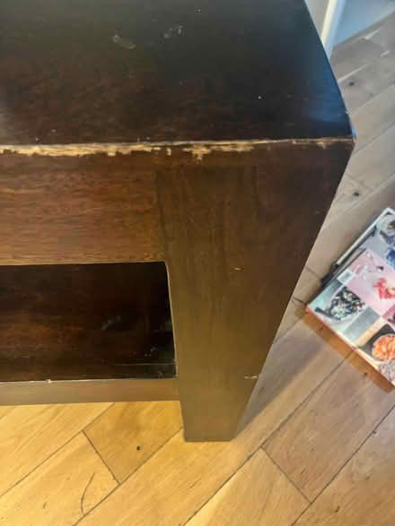 Photo of free Console table - wooden (Hitchin) #2