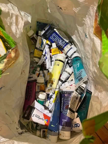 Photo of free Large bag small tubes acrylic (Leyton E10) #1