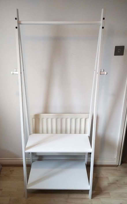 Photo of free Clothes Rail with Shelves (Park Farm South B80) #1