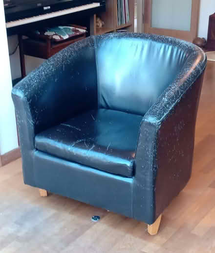 Photo of free Large tub chair - restoration project or man shed (Cholsey OX10) #2