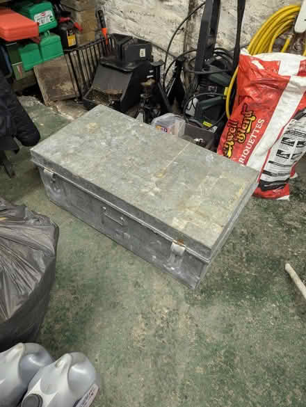 Photo of free Galv steel trunk (High Newton LA11) #1