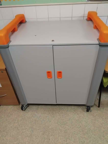 Photo of free Portable cabinet, 4 pull out trays, actually for laptops (Shifnal TF11) #2