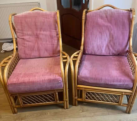 Photo of free 2 conservatory chairs (West Twerton BA2 1LZ) #1