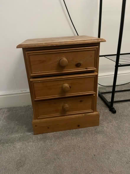 Photo of free Wooden bedside draws (Derby DE21 7) #1