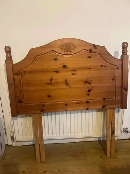 Photo of free Wooden headboard (West Twerton BA2 1LZ) #1