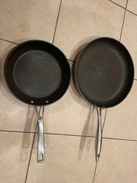 Photo of free pair of frying pans (Eastbourne BN21) #1