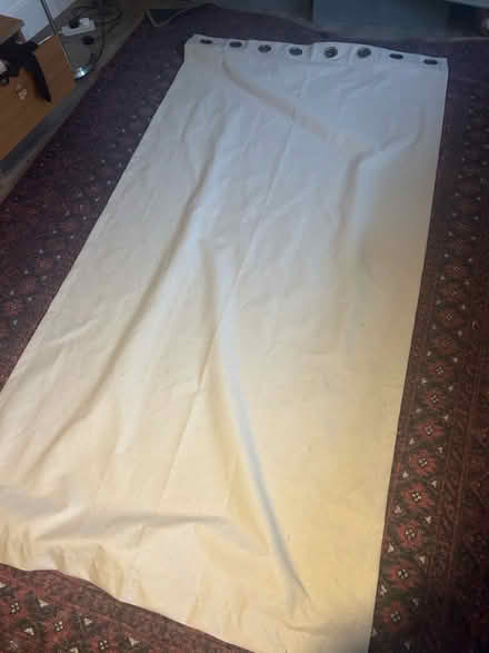 Photo of free Dunhelm beige curtain x4 (Streatham Hill) #1