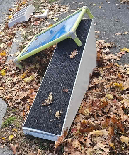 Photo of free Doggie ramp & raised bed (Newton, MA) #1