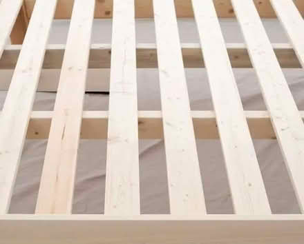 Photo of Approx 180cm x 50mm wide Wooden Bed Slats (Vicars Cross CH3) #1