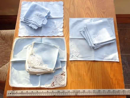 Photo of free Dainty blue napkins (Fairfield LA1) #1