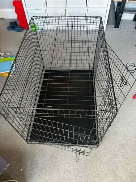 Photo of free Large dog crate (Millhouses, Sheffield.) #1