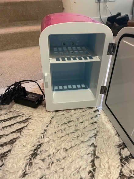 Photo of free Pink mini fridge (Acton W3) #2